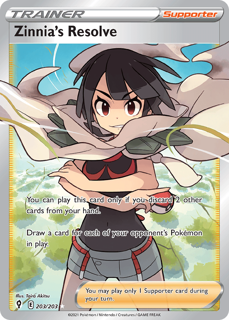 Zinnia's Resolve — Evolving Skies #203