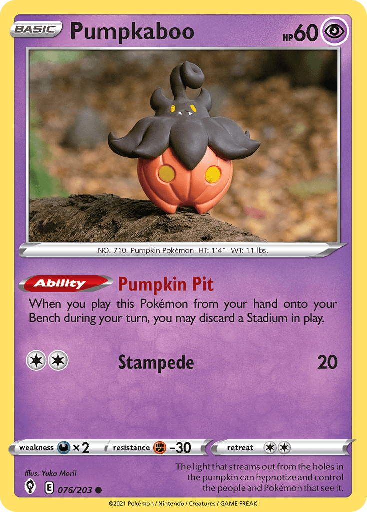 Pumpkaboo — Evolving Skies #76