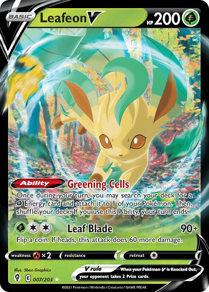 Leafeon V — Evolving Skies #7