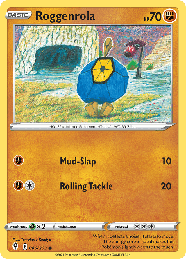 Roggenrola — Evolving Skies #86