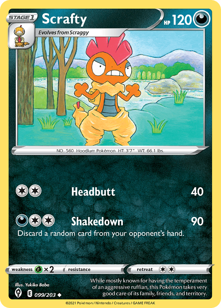 Scrafty — Evolving Skies #99