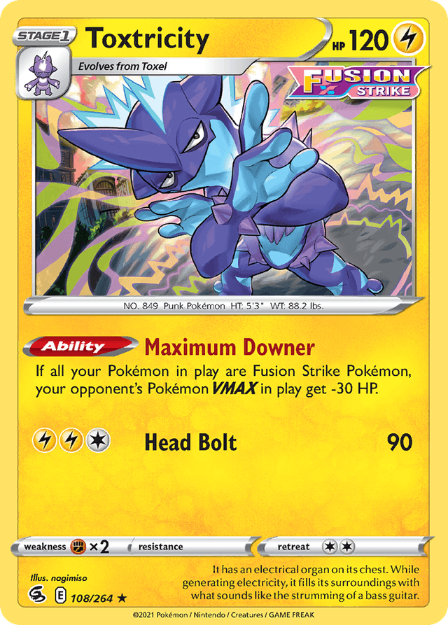 Toxtricity — Fusion Strike #108