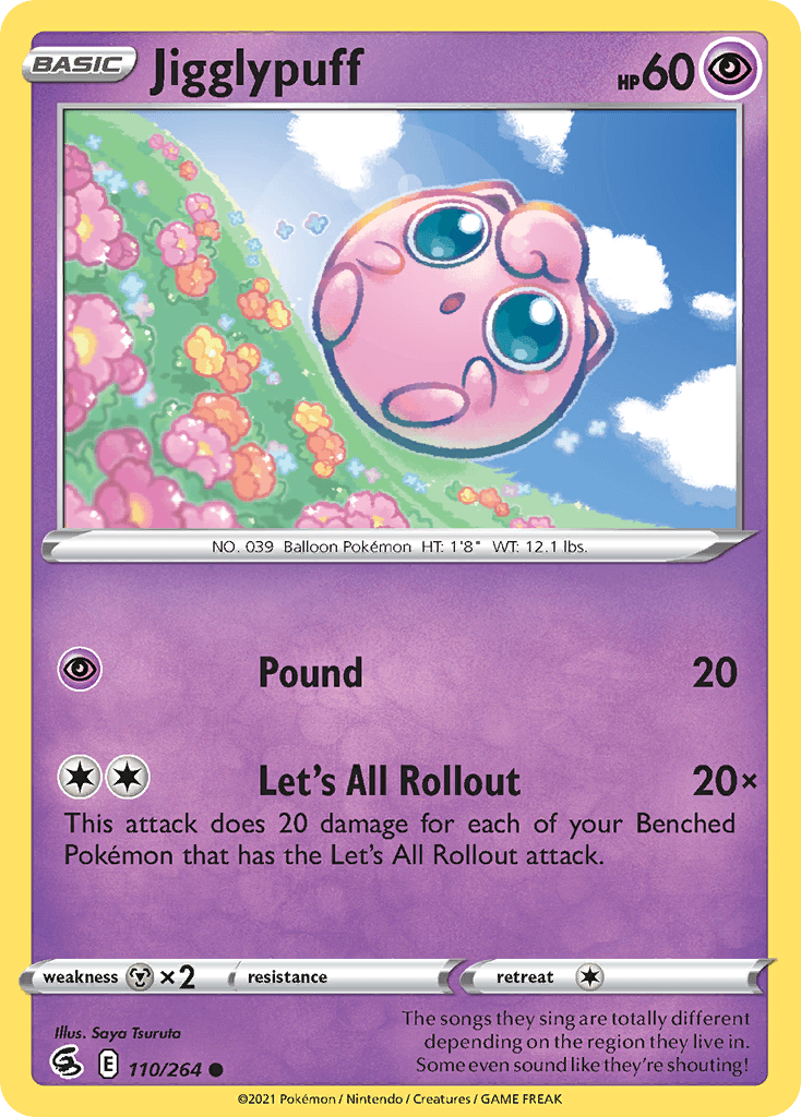 Jigglypuff — Fusion Strike #110