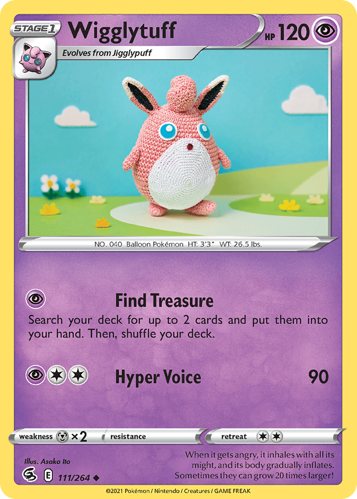 Wigglytuff — Fusion Strike #111