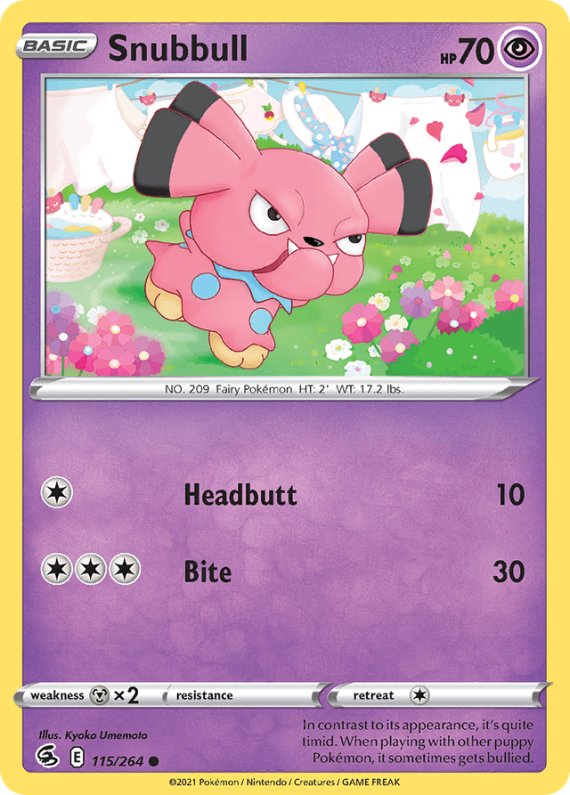 Snubbull — Fusion Strike #115