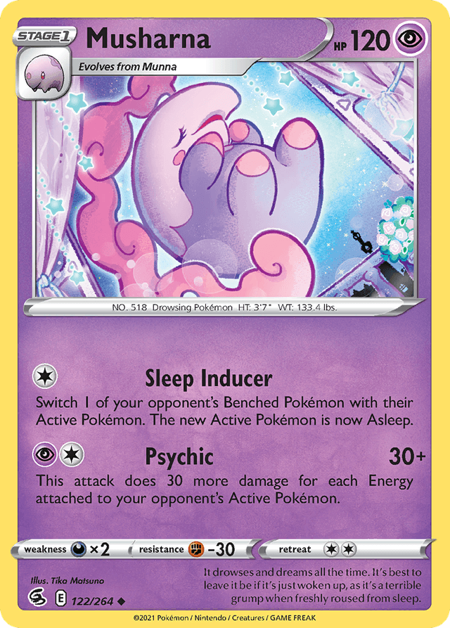 Musharna — Fusion Strike #122