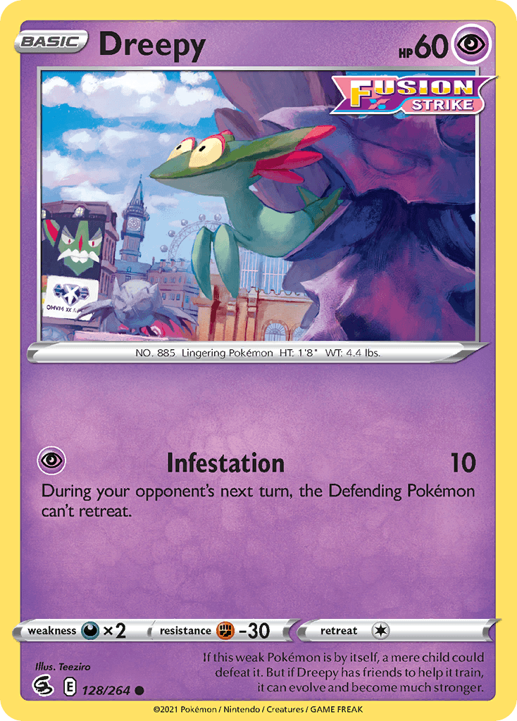 Dreepy — Fusion Strike #128