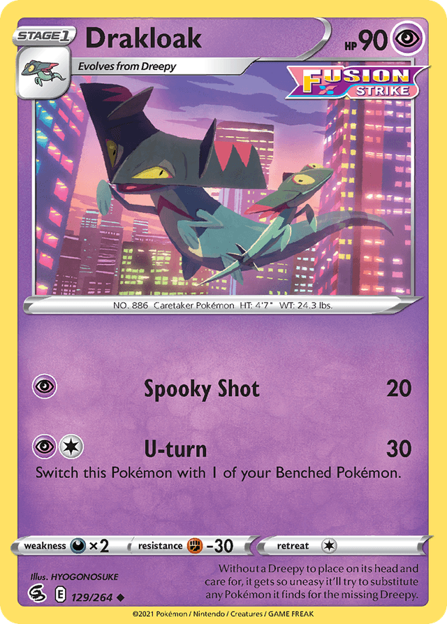 Drakloak — Fusion Strike #129