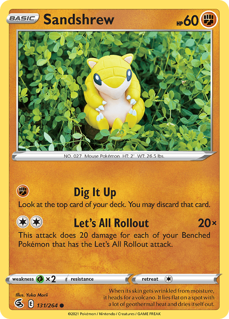 Sandshrew — Fusion Strike #131