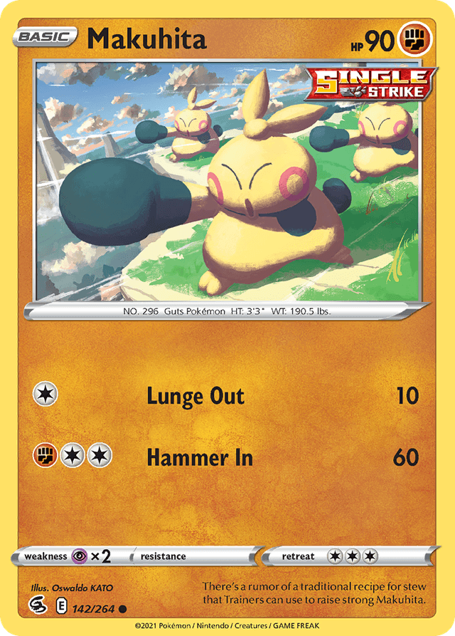 Makuhita — Fusion Strike #142