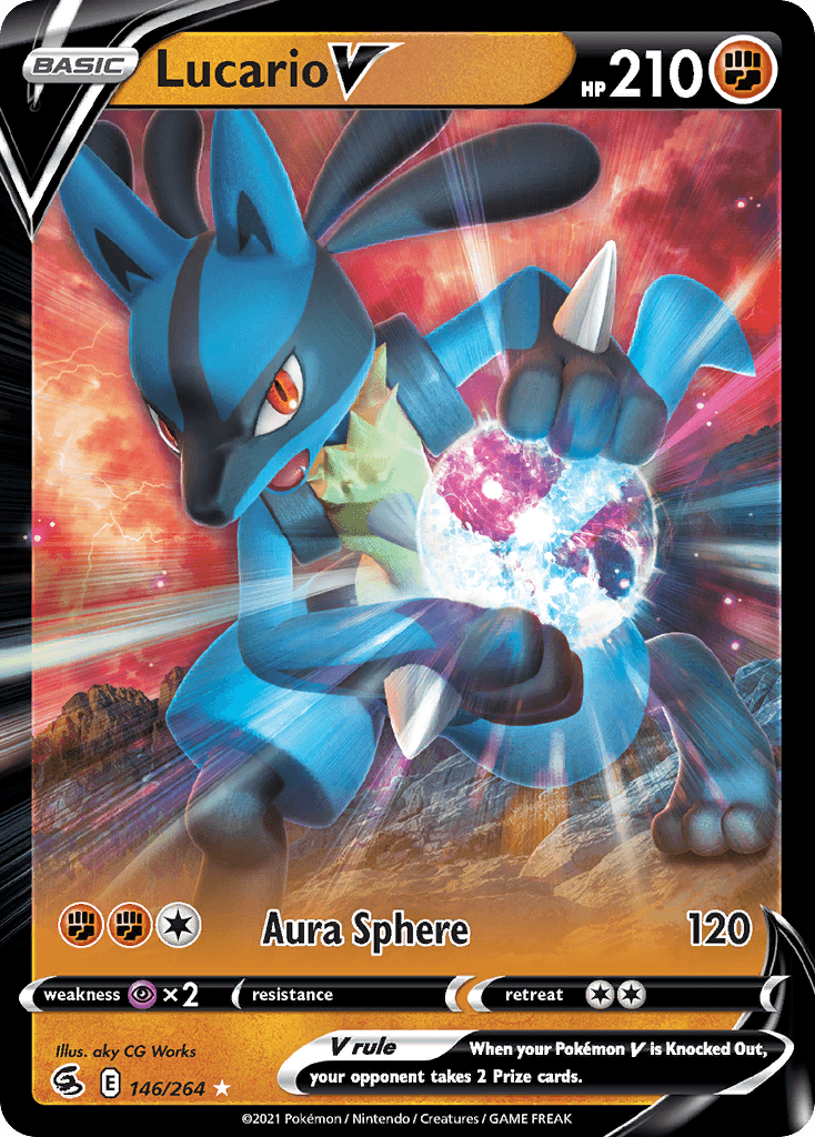 Lucario V — Fusion Strike #146
