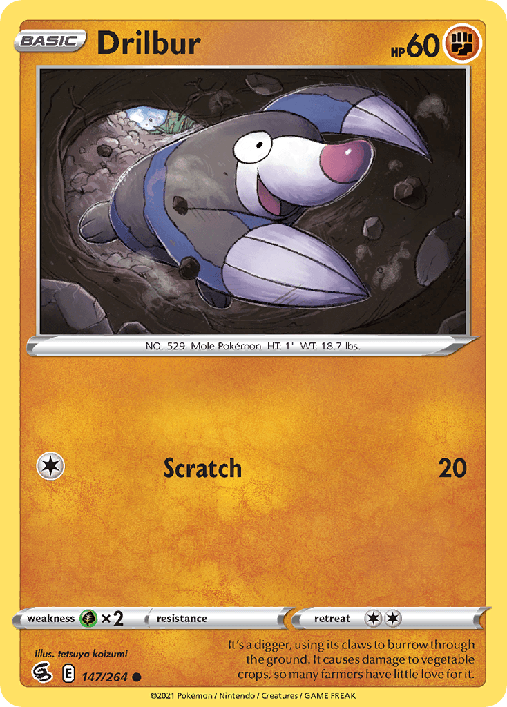 Drilbur — Fusion Strike #147