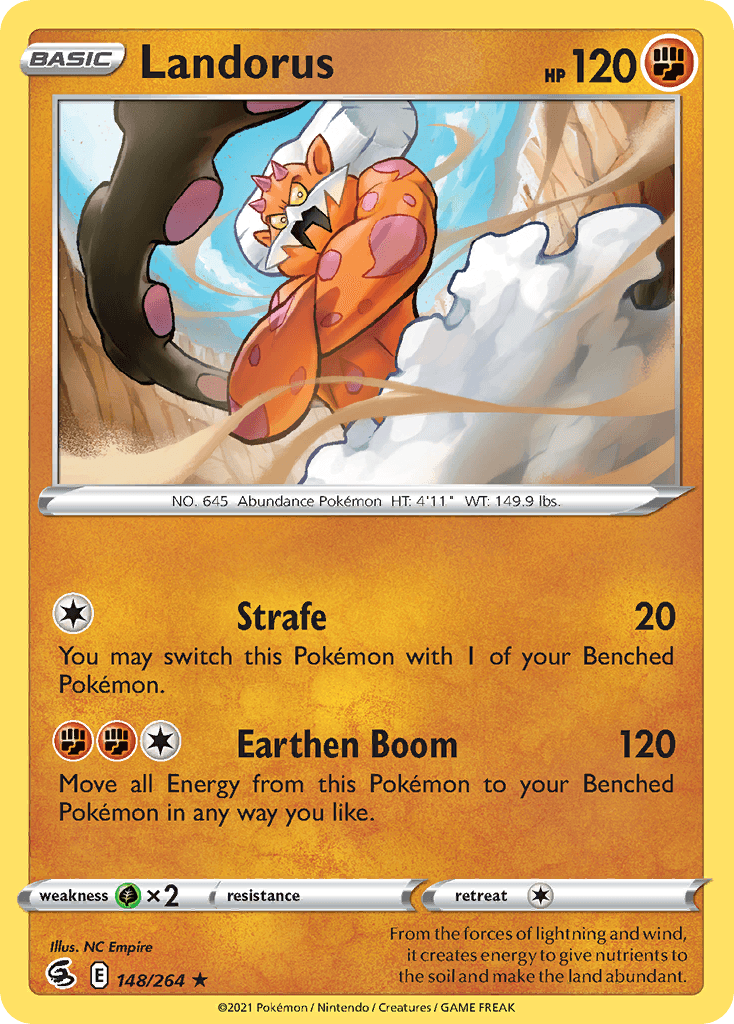 Landorus — Fusion Strike #148