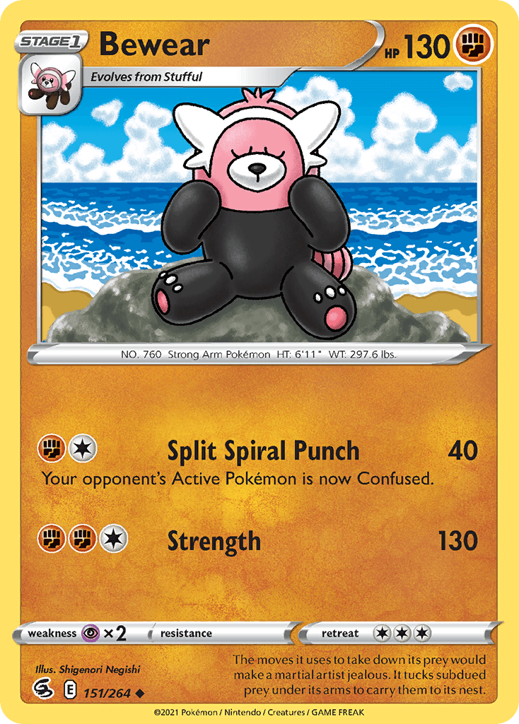 Bewear — Fusion Strike #151