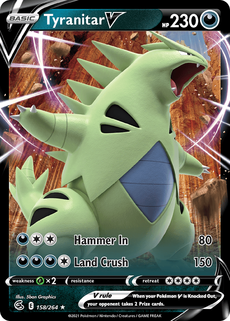 Tyranitar V — Fusion Strike #158