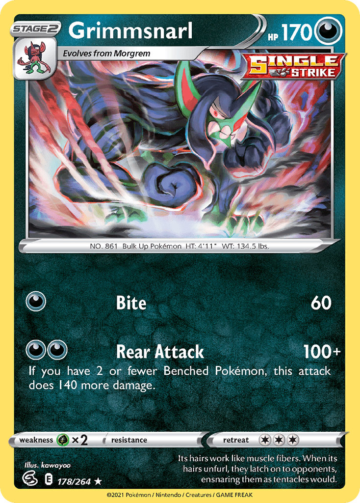 Grimmsnarl — Fusion Strike #178
