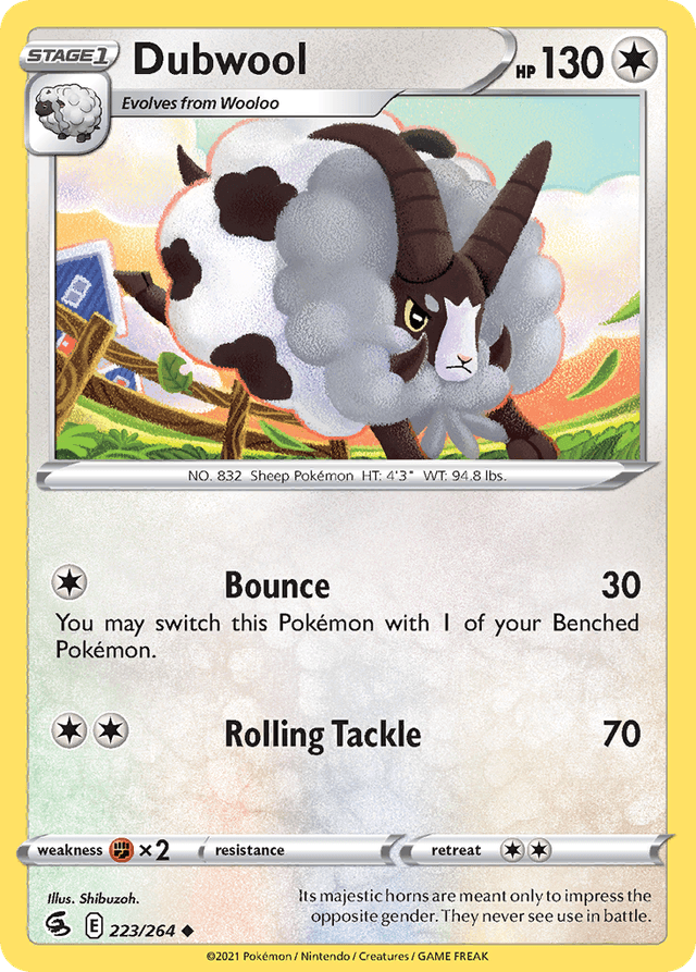 Dubwool — Fusion Strike #223