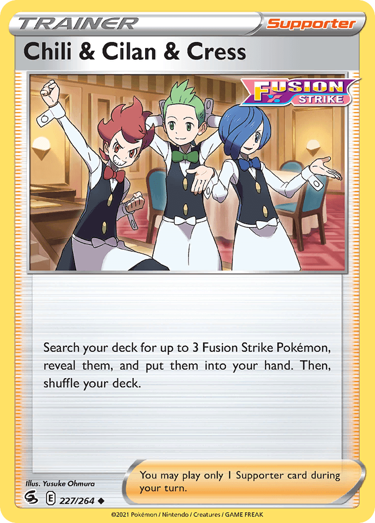 Chili & Cilan & Cress — Fusion Strike #227