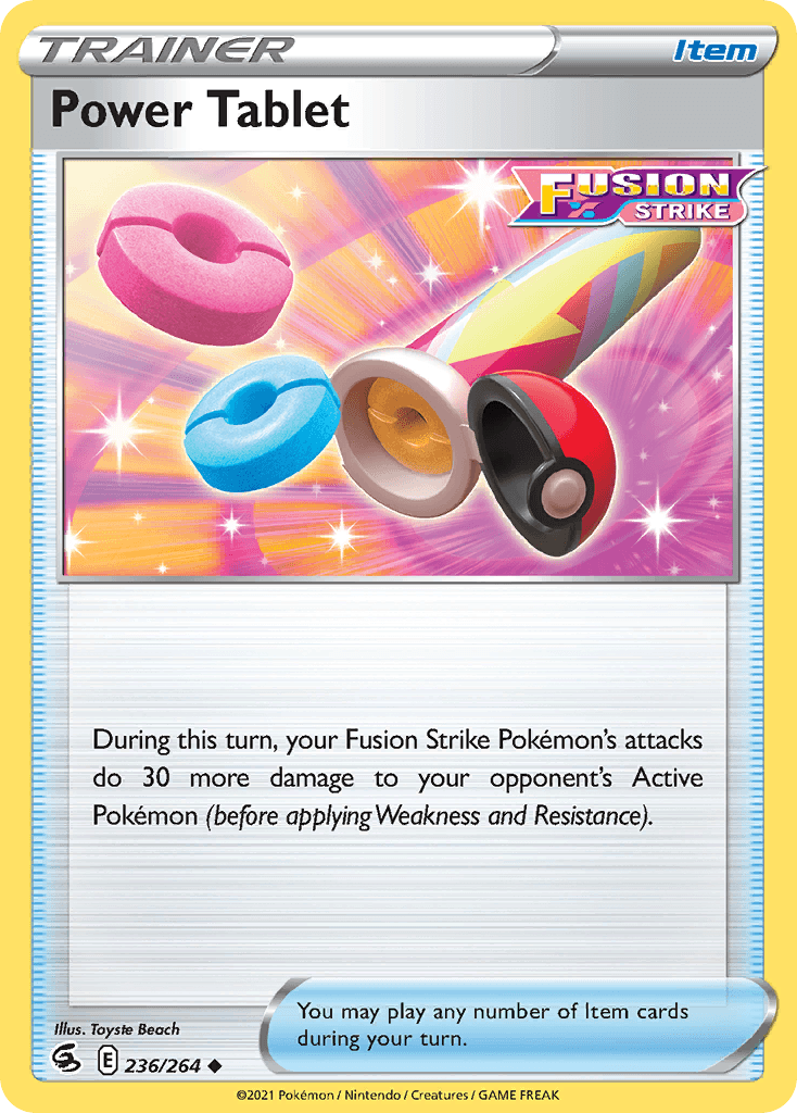 Power Tablet — Fusion Strike #236