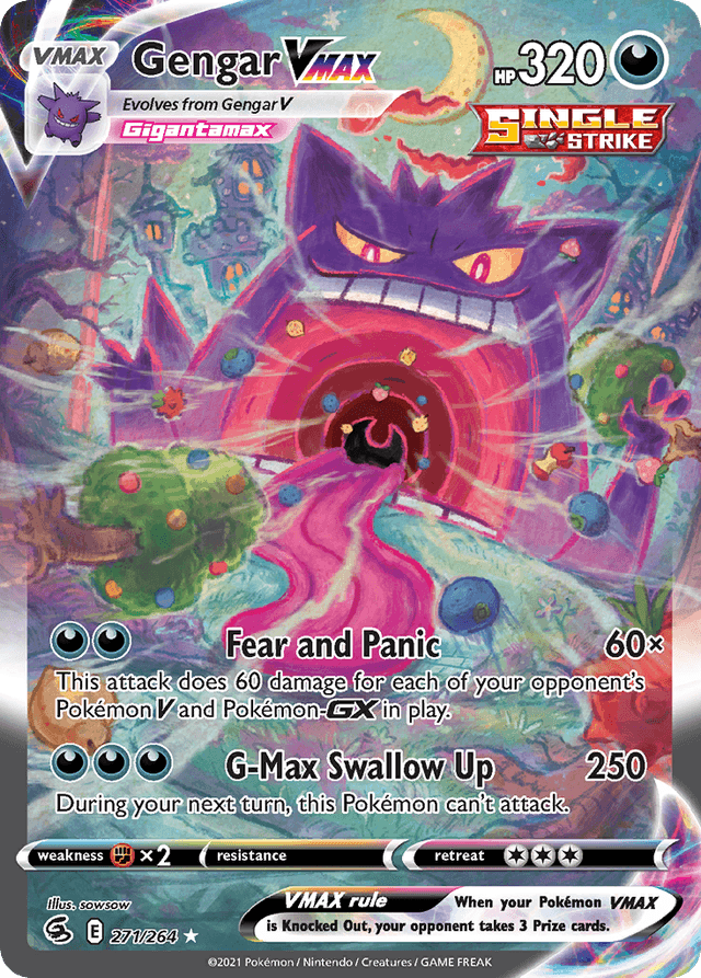 Gengar VMAX — Fusion Strike #271