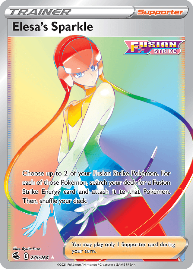Elesa's Sparkle — Fusion Strike #275