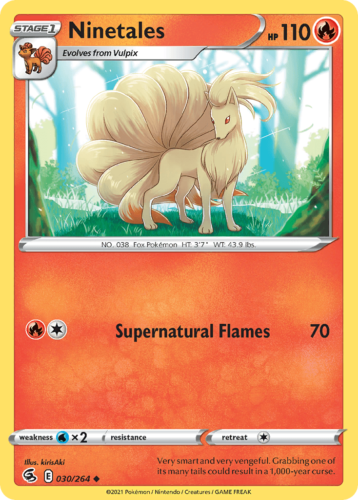 Ninetales — Fusion Strike #30