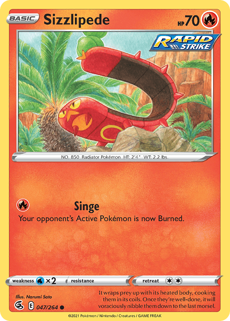 Sizzlipede — Fusion Strike #47