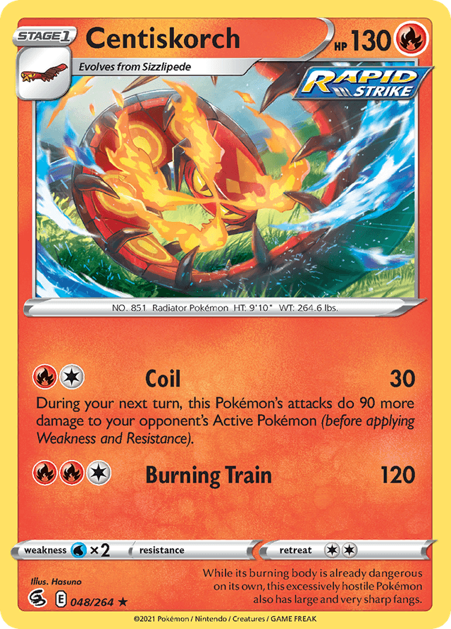Centiskorch — Fusion Strike #48