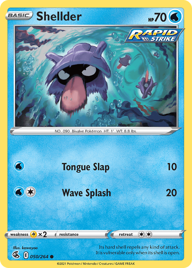 Shellder — Fusion Strike #50