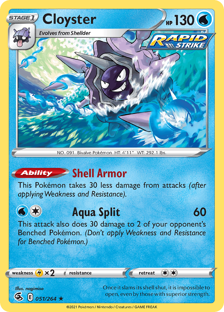 Cloyster — Fusion Strike #51