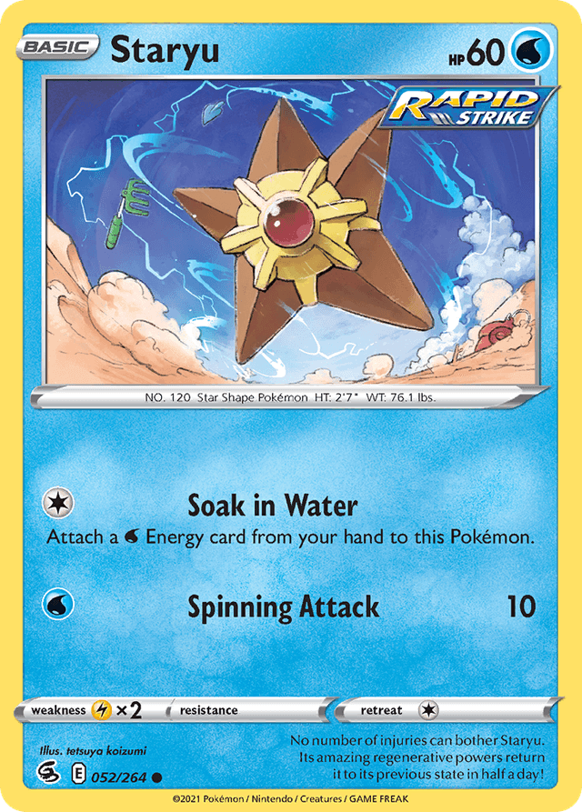 Staryu — Fusion Strike #52