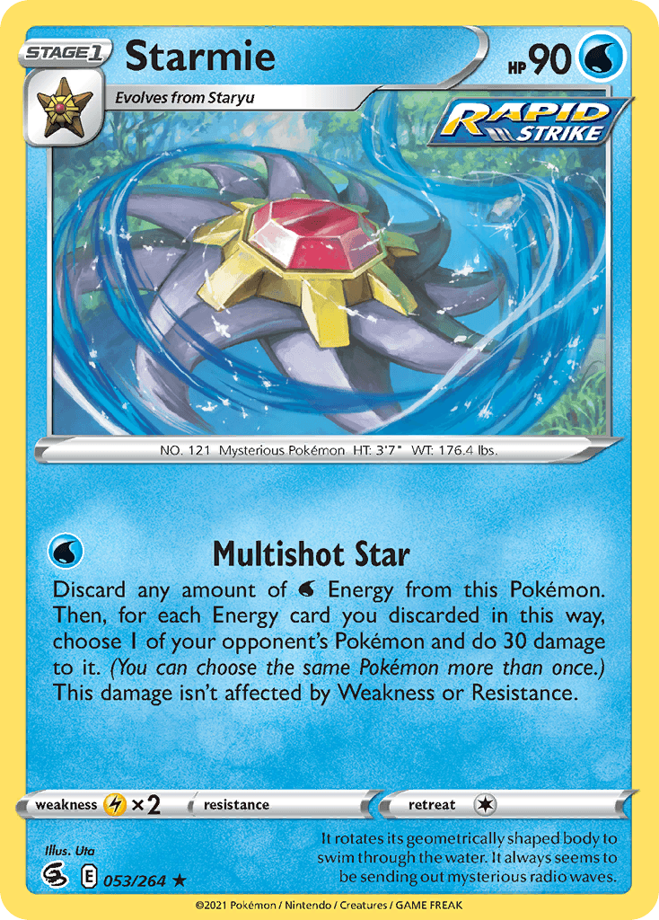 Starmie — Fusion Strike #53