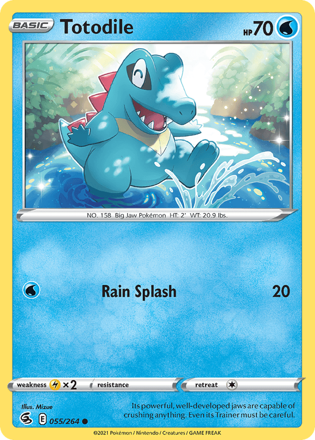 Totodile — Fusion Strike #55