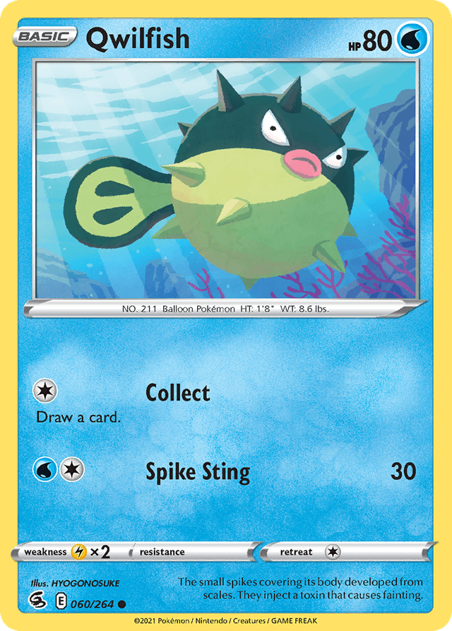 Qwilfish — Fusion Strike #60