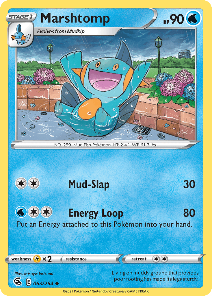 Marshtomp — Fusion Strike #63