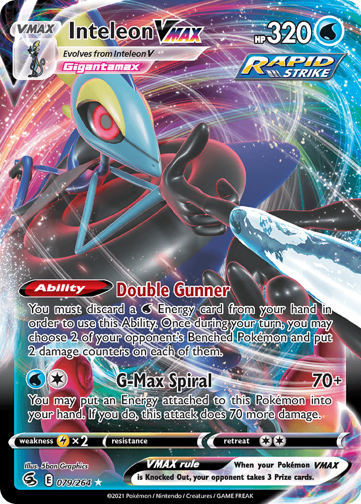 Inteleon VMAX — Fusion Strike #79