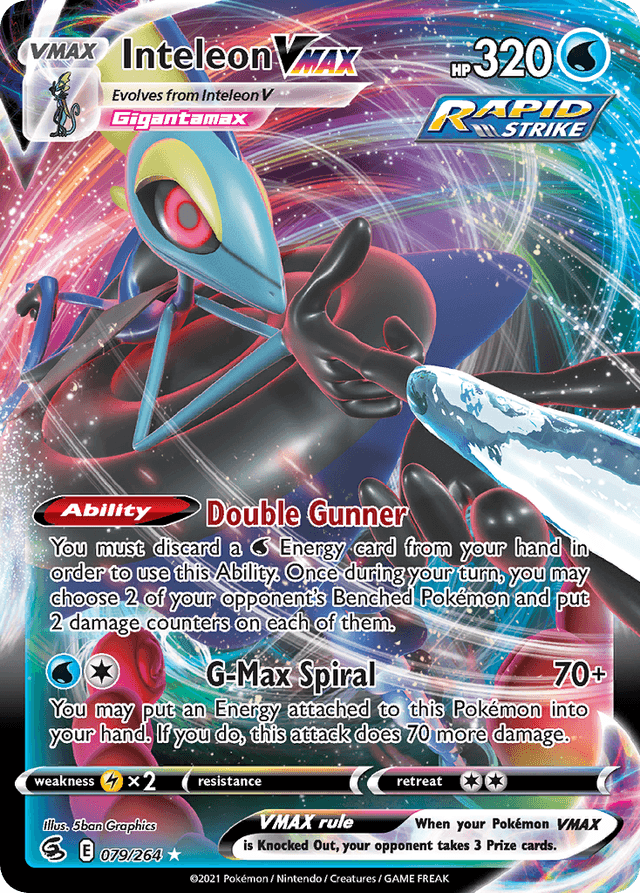 Inteleon VMAX — Fusion Strike #79