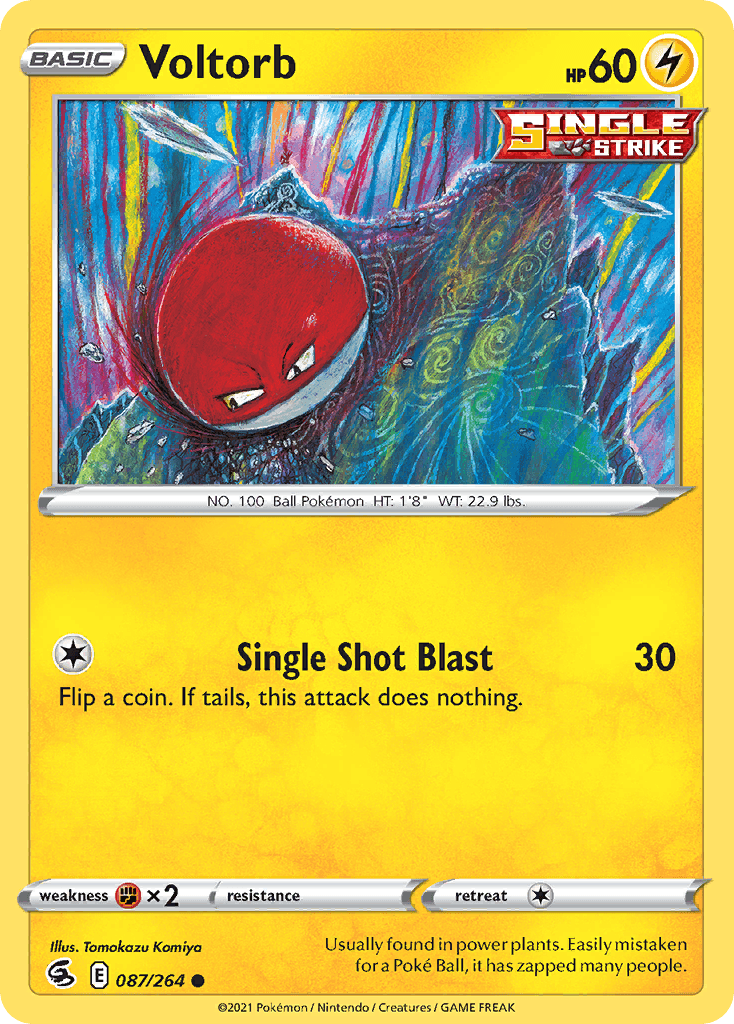 Voltorb — Fusion Strike #87