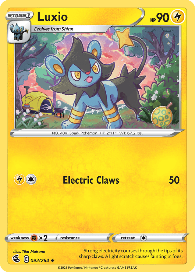 Luxio — Fusion Strike #92