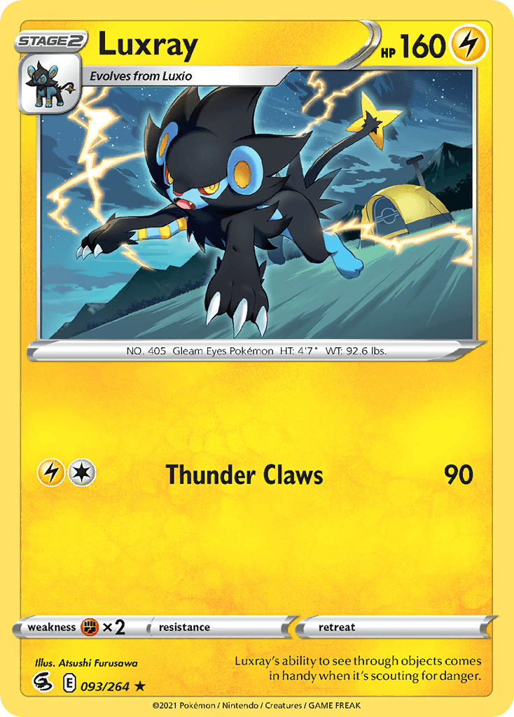 Luxray — Fusion Strike #93
