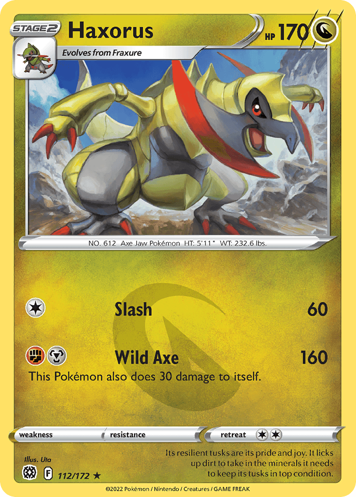 Haxorus — Brilliant Stars #112