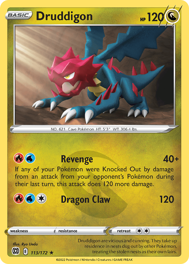 Druddigon — Brilliant Stars #113