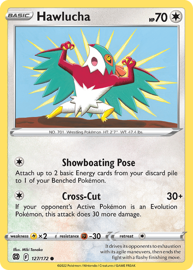 Hawlucha — Brilliant Stars #127