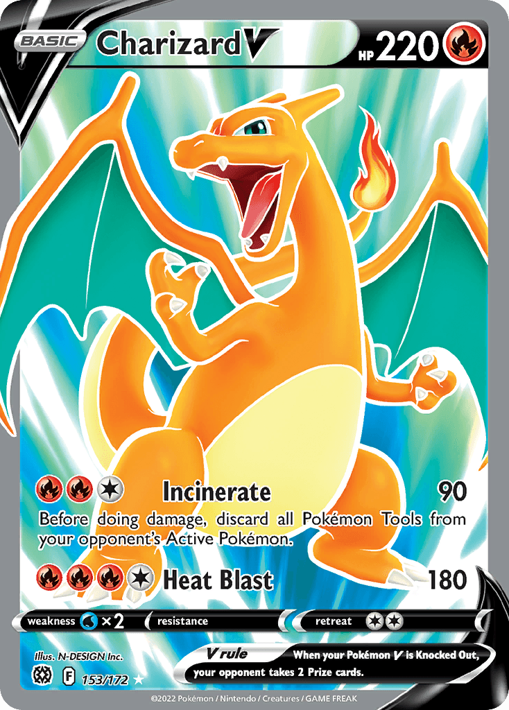 Charizard V — Brilliant Stars #153