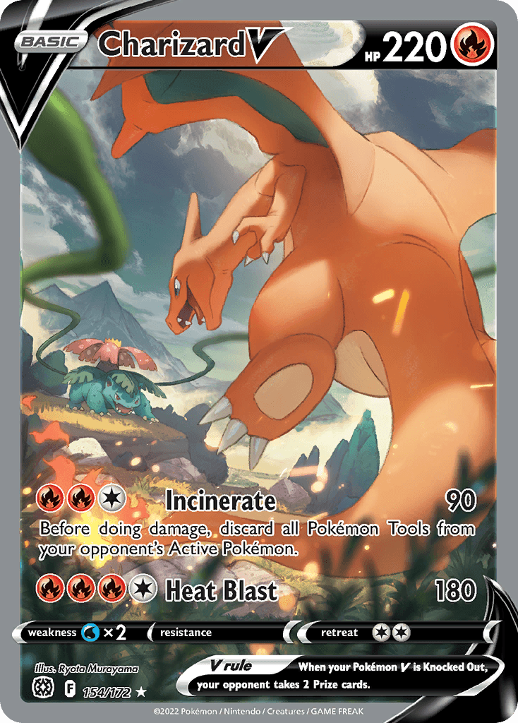 Charizard V — Brilliant Stars #154