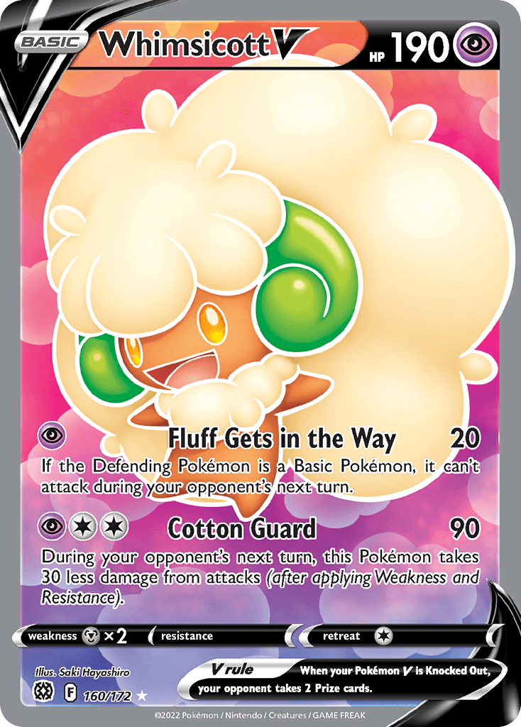 Whimsicott V — Brilliant Stars #160