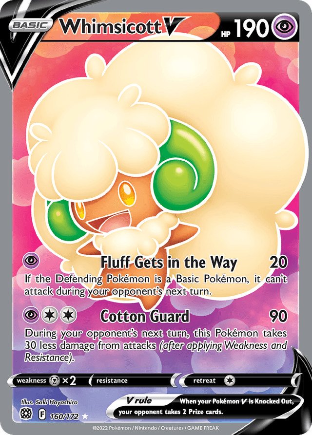 Whimsicott V — Brilliant Stars #160