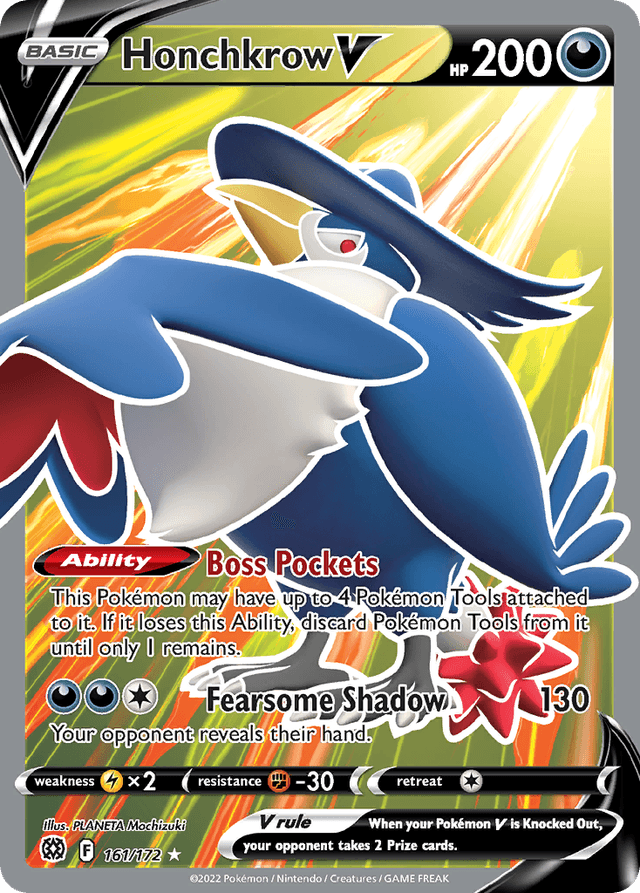 Honchkrow V — Brilliant Stars #161