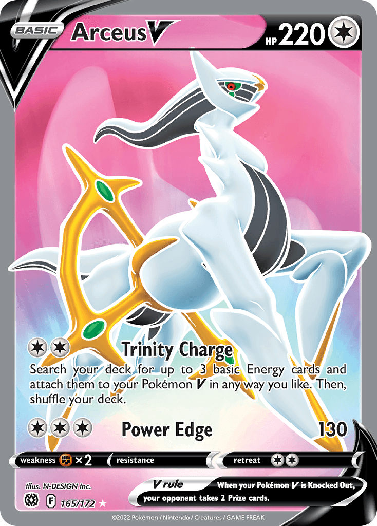 Arceus V — Brilliant Stars #165