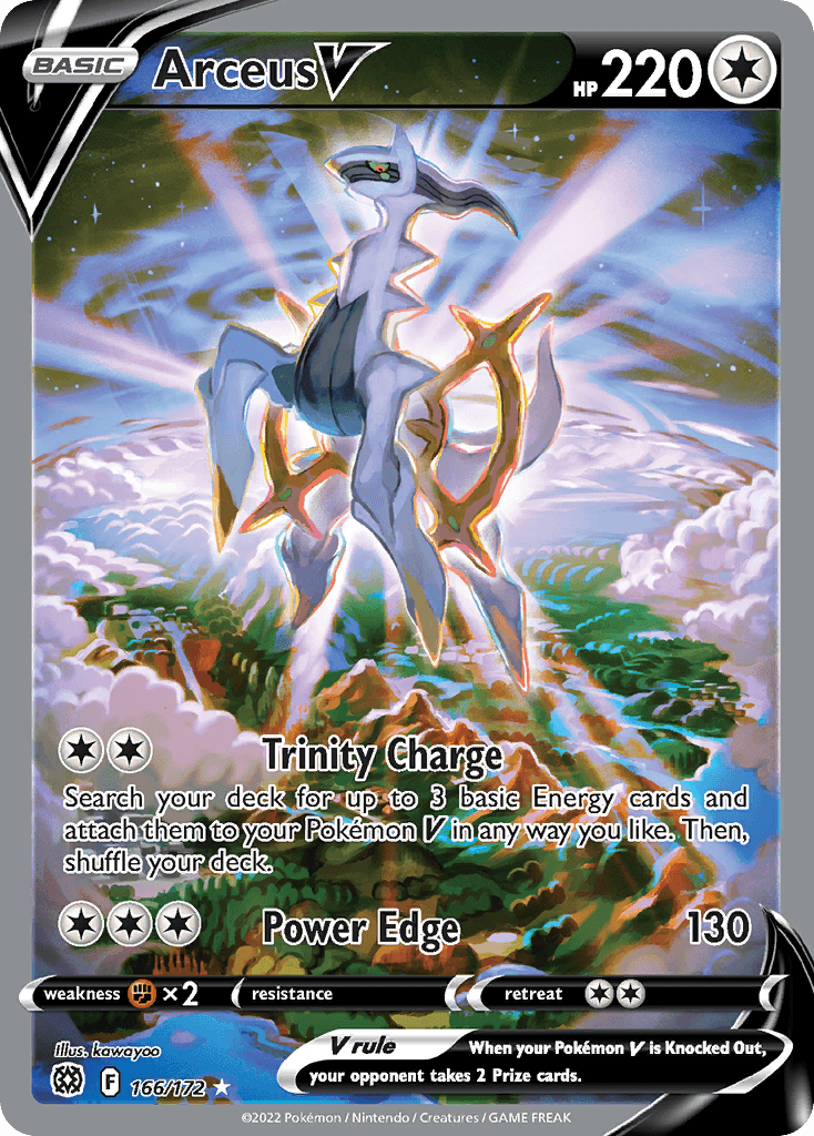 Arceus V — Brilliant Stars #166